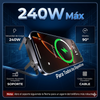 CABLE DE CARGA RÁPIDA 240W TIPO C CON SOPORTE | FLEXCHARG™