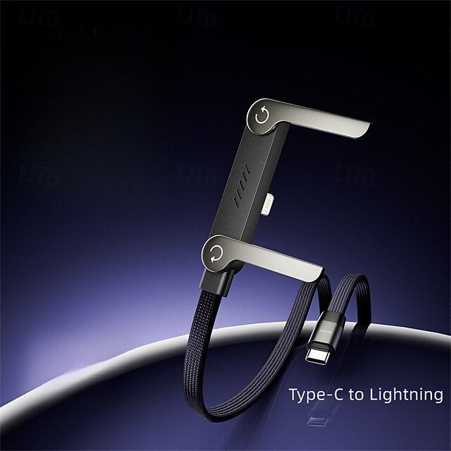 CABLE DE CARGA RÁPIDA 240W TIPO C CON SOPORTE | FLEXCHARG™